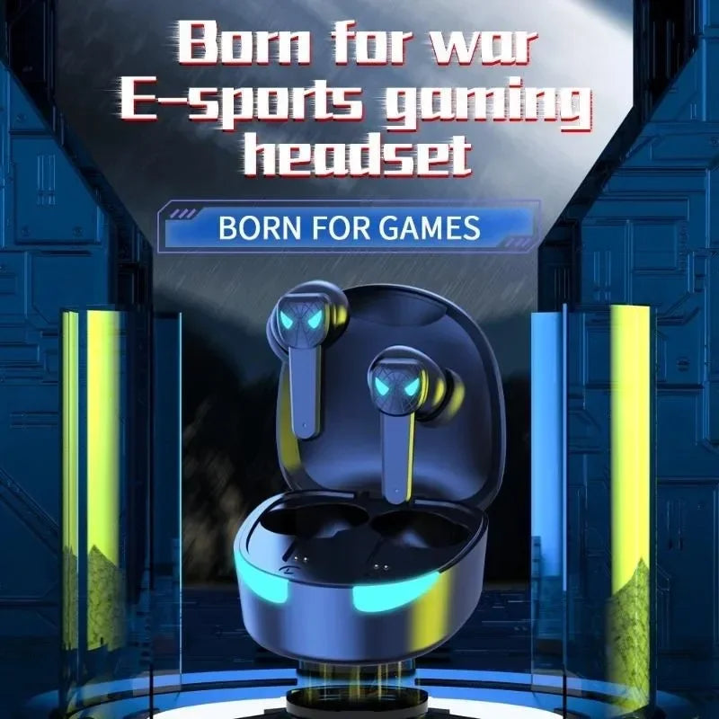 Wireless Headset Tws Bluetooth Compatible in-ear Sports Gaming Airpods Waterproof Earpods with Microphone Waterproof Headphone