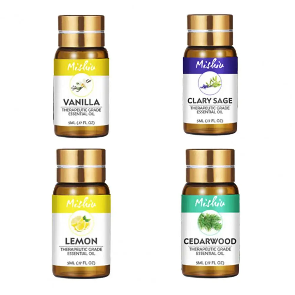 5ml Aromatherapy Oil Plant Extracts Natural Ingredients Soothing Diffuser Humidifier Aromatherapy Essential Oil Home Supplies