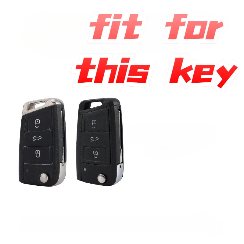 Soft TPU Car Key Case Cover for Volkswagen for VW Golf 7 Mk7 Seat Ibiza Leon FR 2 Altea Aztec for Skoda Octavia