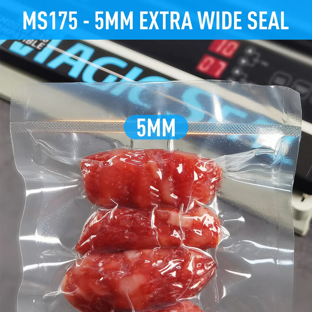 MAGIC SEAL MS175 Electric Vacuum Food Sealer Wet Vacuum Sealer Machine Professional Home Food Vacuum Sealer Packaging