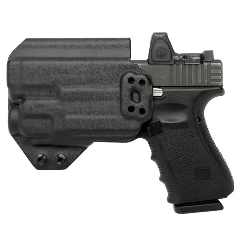 Carbon Fiber kydex IWB Holster Inside The Waistband For Glock G19 G25 G32 G23 G45 Mos Gen 3 4 5 Streamlight TLR 8 8A Flashlight