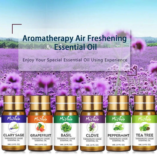 5ml Aromatherapy Oil Plant Extracts Natural Ingredients Soothing Diffuser Humidifier Aromatherapy Essential Oil Home Supplies