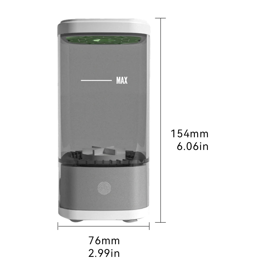 2024 Electric Makeup Brush Cleaner Automatic Spinner Makeup Brush Holder Stand Women Lazy Cleaning Brush Washing Holder Device