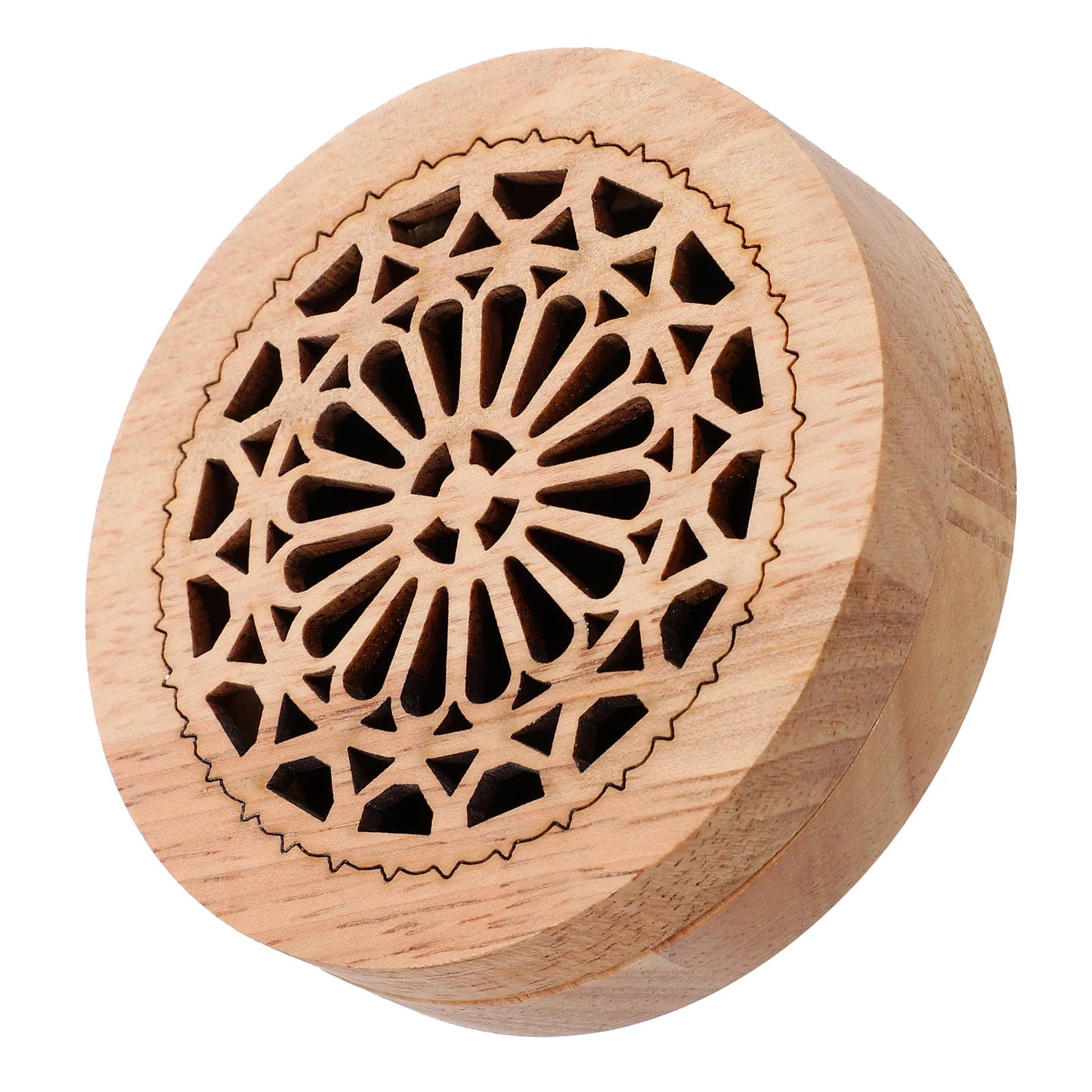 Solid Wood Aromatherapy Box Incense Holder Tabletop Censer Burner Vintage Wooden Cone Indoor Ornament Holders