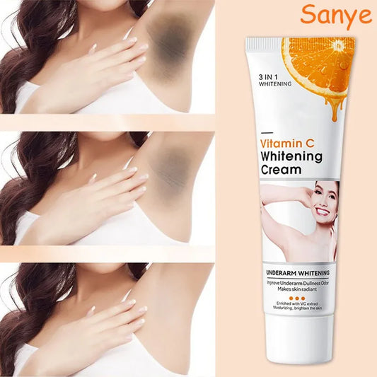 Brightening Cream For Intimate Parts Body Knees Remove Dull Pigments Brighten Serum Elbows Knuckles Lightening Skin Care Product