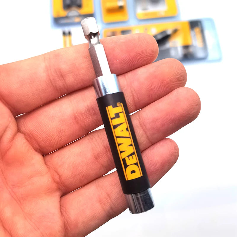 DEWALT Tool Accessories Combination Series Philips Slotted PH2 89MM 57MM 50MM Silver/Yellow Magnetic Ring Sleeve Extension Rod