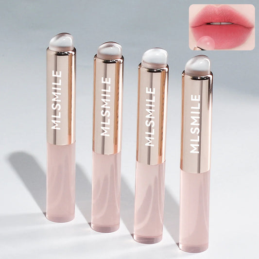 Silicone Lip Brush Q Soft Like Fingertips Lip Mud Concealer Cream Blend Smudge Applicator Makeup Brush Multi-use Round Head