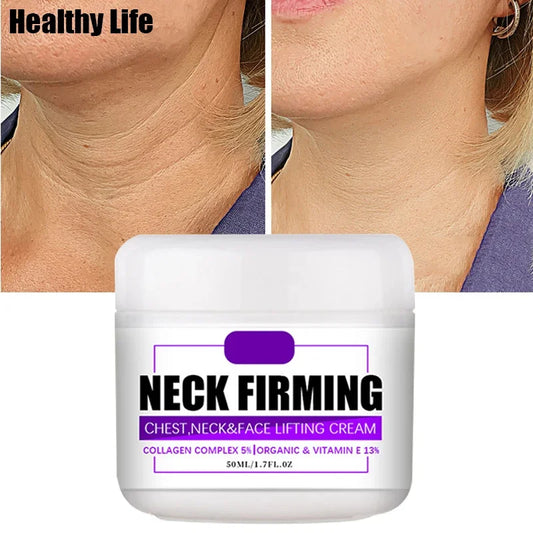 Face Collagen Boost Cream Smooth Neck Lines Cream Lifting Fine Lines Brightening Lotion Women Beauty Skin Rejuvenation Products
