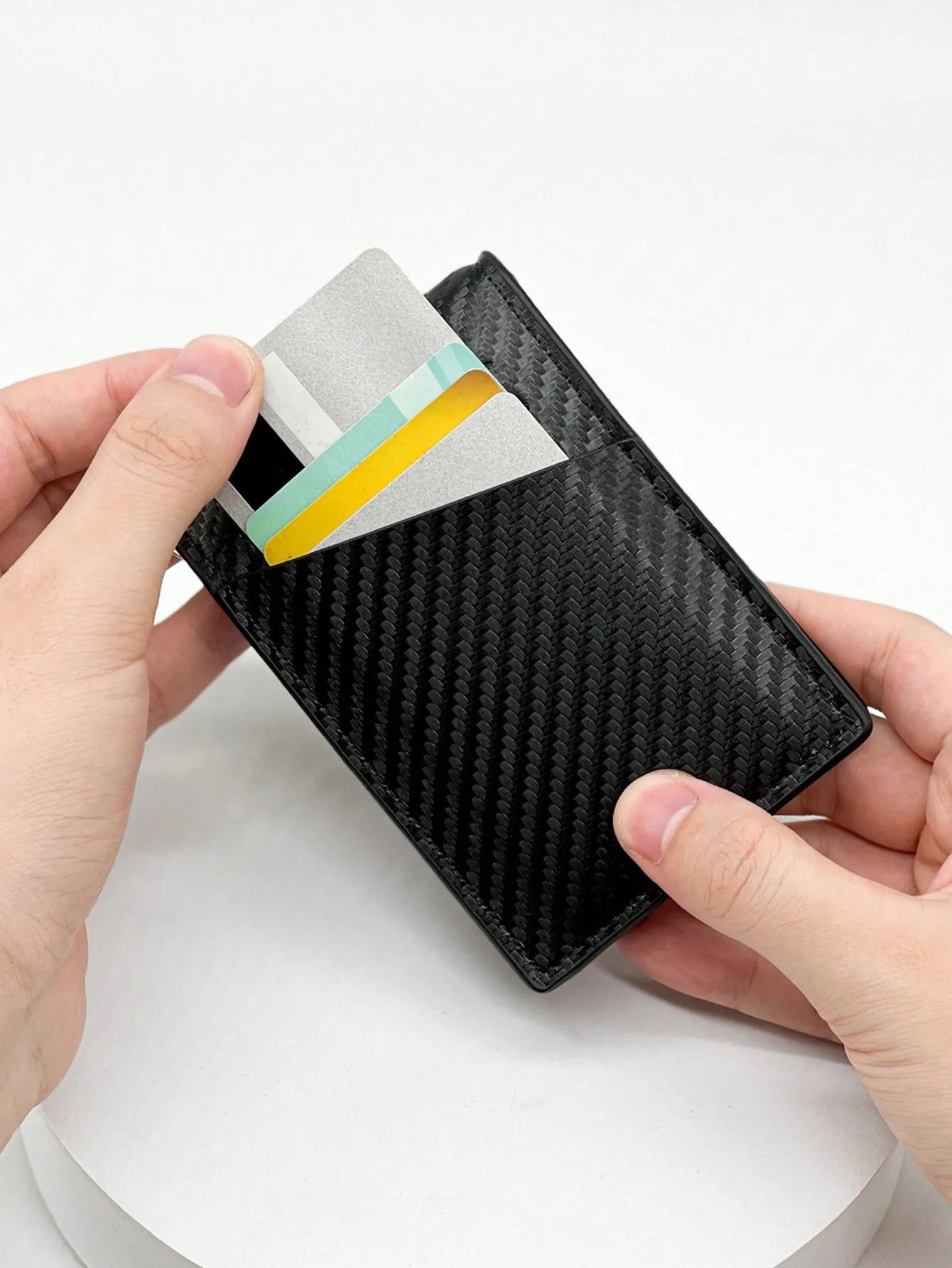 Minimalist Money Clip Commuter Portable Ultra-thin Mini Multifunctional Card Holder Card Wallet Card Holder Men's Card Holder