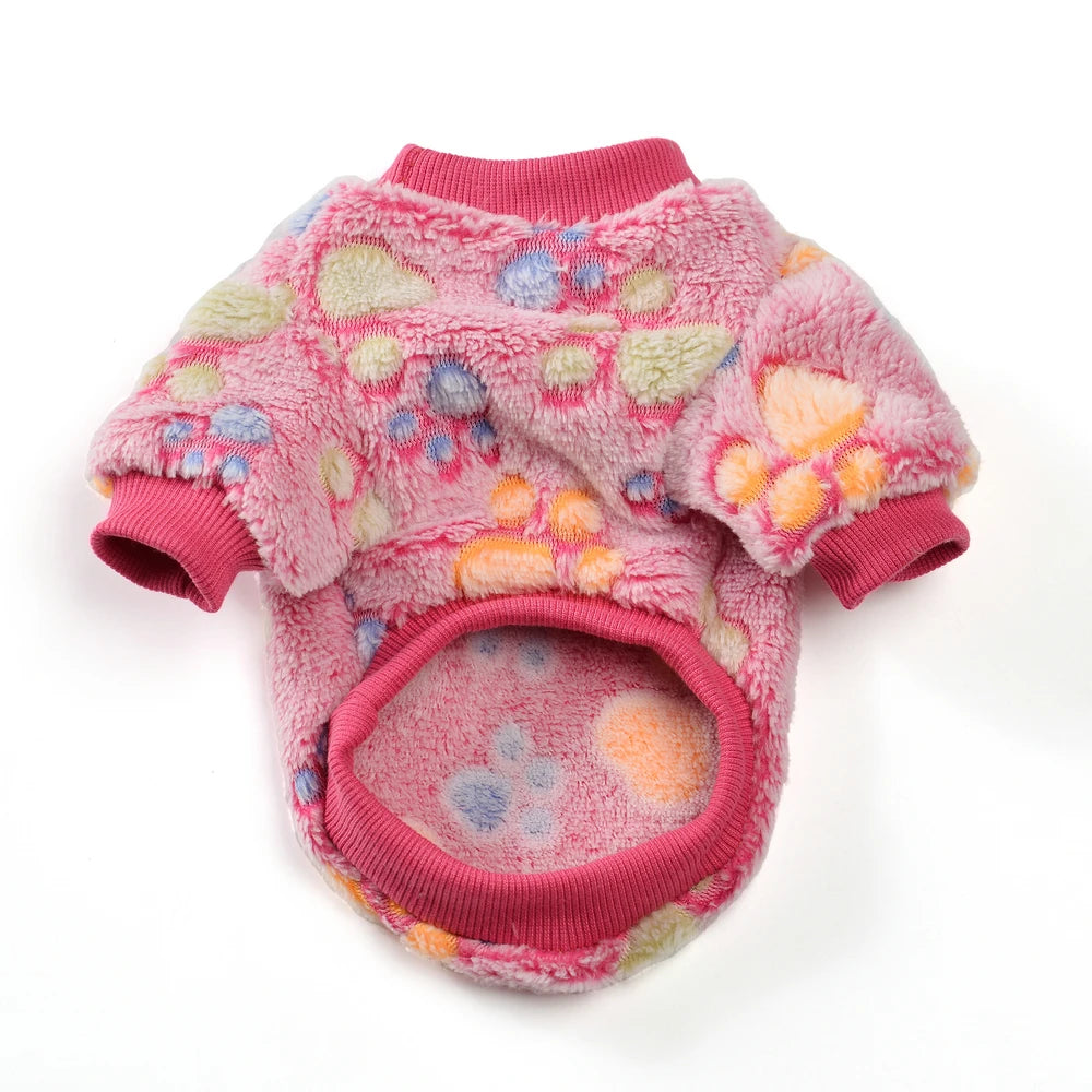 Fashion Pet Cat Clothes Winter Warm Sweatshirt Soft Cozy Cute Kitten Costume Hoodie Kitty Puppy Coats Dog Jacket Ropa Para Gatos