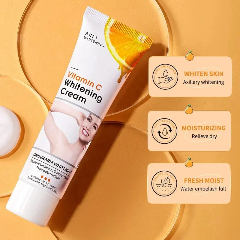 Brightening Cream For Intimate Parts Body Knees Remove Dull Pigments Brighten Serum Elbows Knuckles Lightening Skin Care Product