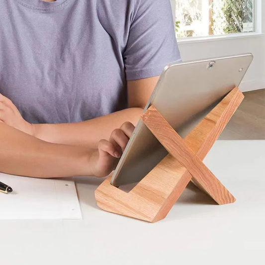 Wooden Recipe Book Record Photo Display Rack Table Easel Stand Cookbook Holder Decor Kitchen Tool Tablet Stand Plate IPad Holder