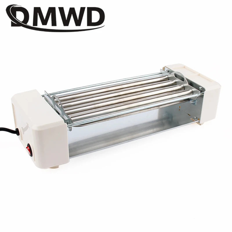 Electric Sausage Machine Multifunction American Hot Dog Kebab Roller Teppanyaki Barbecue Grill Steak DIY Hamburger Baking Oven