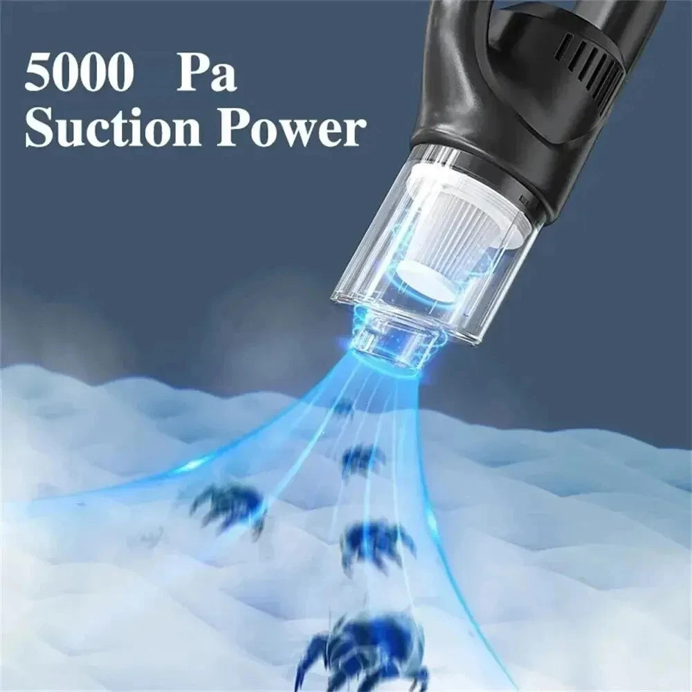 Wireless Handheld Vacuum Cleaner Cordless Handheld Chargeable Auto Vacuum for Home & Car & Pet Mini Vacuum Cleaner