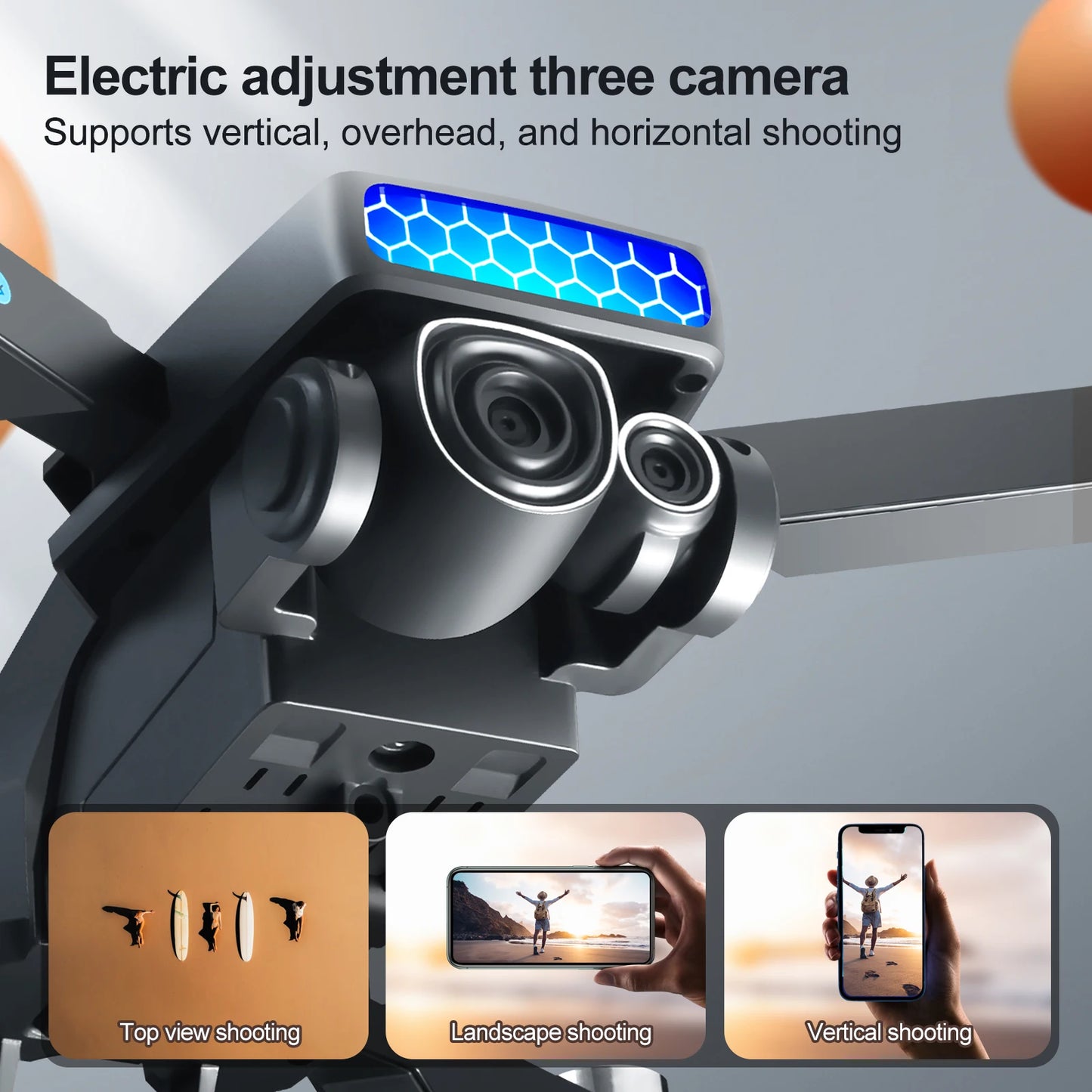 S180  Drone Professional With 8K Camera HD GPS WIFI 5G 360 ° Obstacle Avoidance Dual Brushless Motor Foldables RC Quadcopter Toy