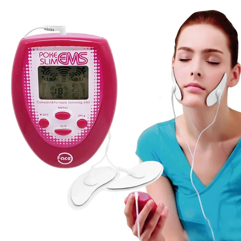 EMS Facial Massager Eye Face Lift Skin Tightening Anti-Wrinkle V-Shaped Face Muscle Stimulator Double Chin Remover Beauty Device