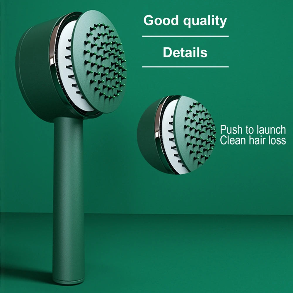 Relax Ergonomic Air Bag Air Cushion Hair Comb Long Handle Massage Beauty Health Fluffy Curly Hairdressing Styling Tools 3 Colors