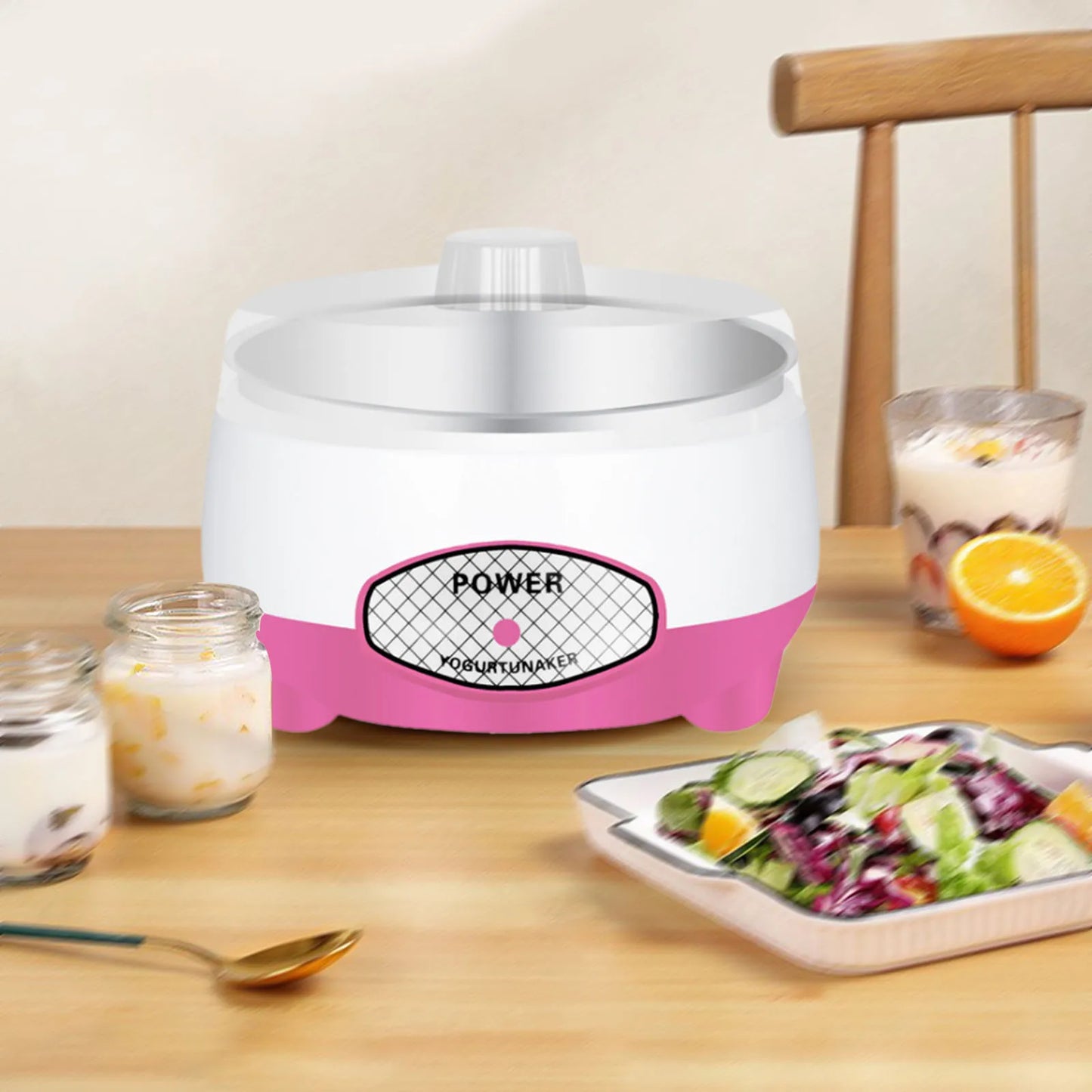 Yogurt Maker Constant Temperature Fermentation Mini Automatic Yogurt Machine PP Liner Electrical DIY Yogurt Tools