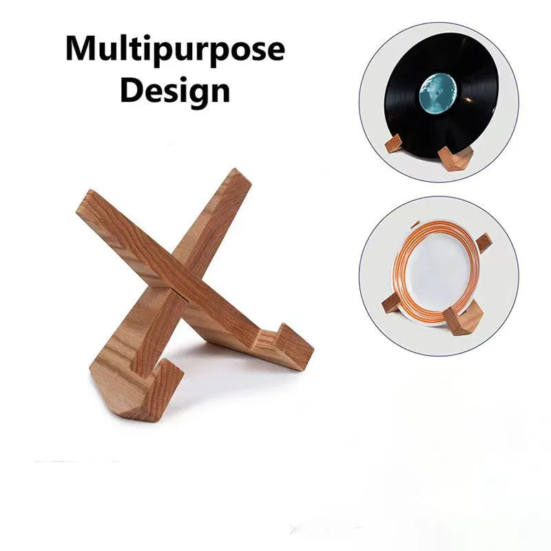 Wooden Recipe Book Record Photo Display Rack Table Easel Stand Cookbook Holder Decor Kitchen Tool Tablet Stand Plate IPad Holder