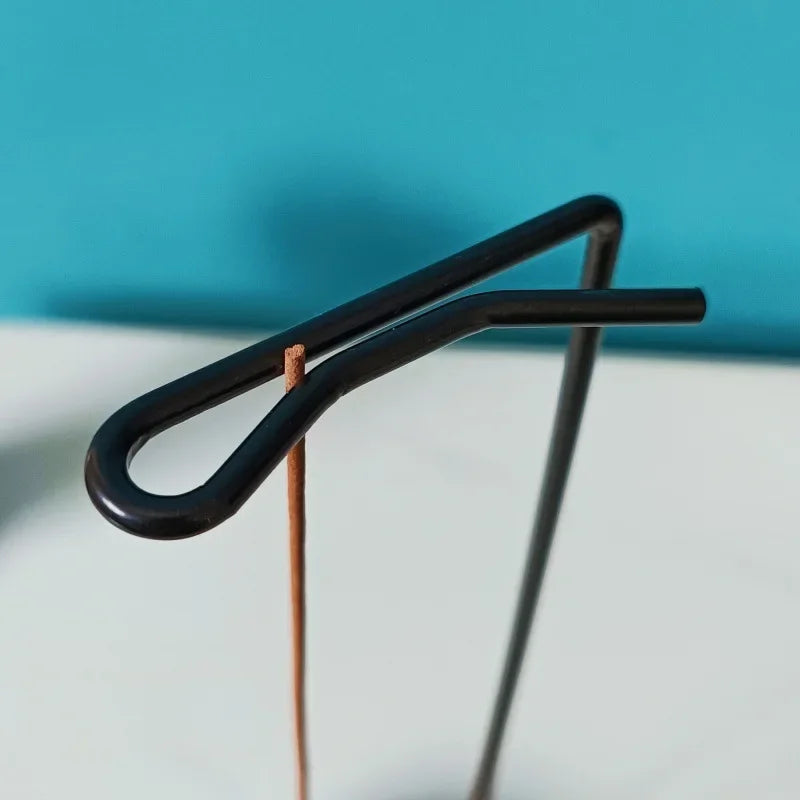 Creative Home Upside Down Incense Burner Incense Stick Holder Wooden Round Incense Tray Ornament Bedroom Yoga Decoration Crafts