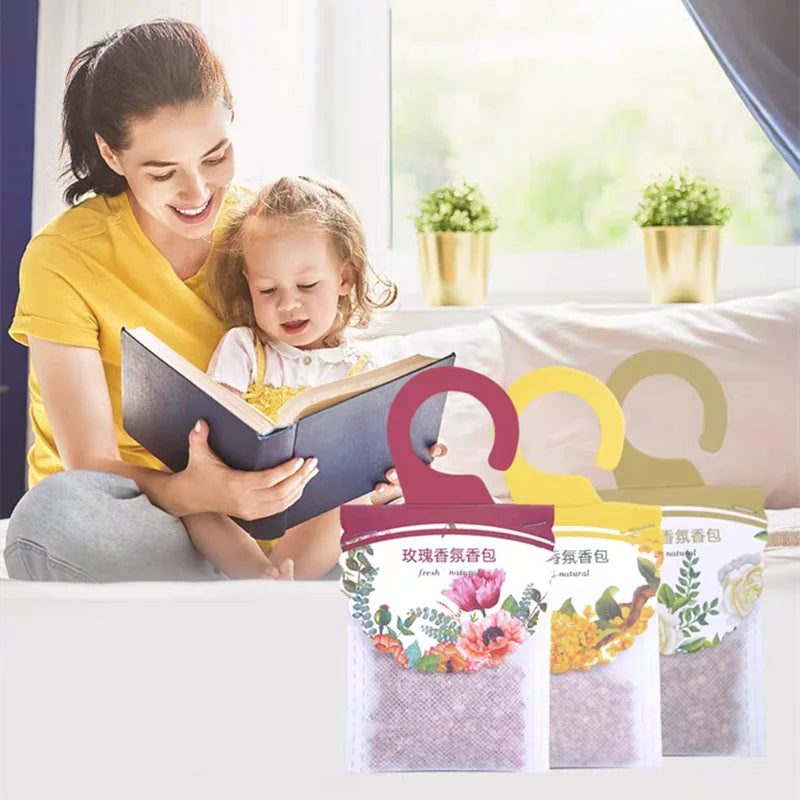 Drawer and closet sachet Hanging bag Natural Sachet Long Lasting Aromatherapy Sachet bag Deodorizing air freshener