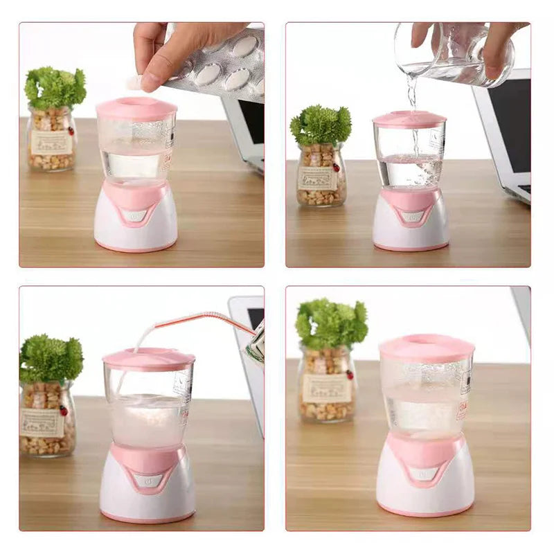 Automatic Fruit Mask Machine Reusable Portable Mini Skin Care Facial Milk Mask Maker Treatment Home Use Beauty Spa Tools Device