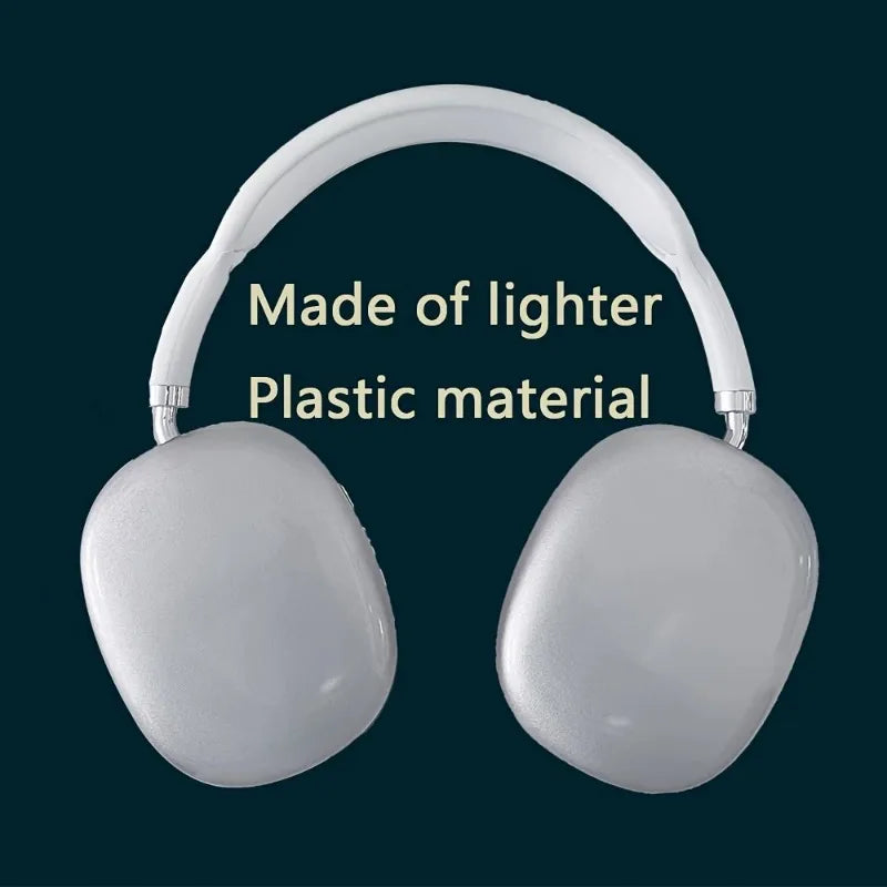 New P9 Pro  Air Wireless Bluetooth Headphones Noise Cancelling Mic Pods Over Ear Sports Gaming Headset For Apple