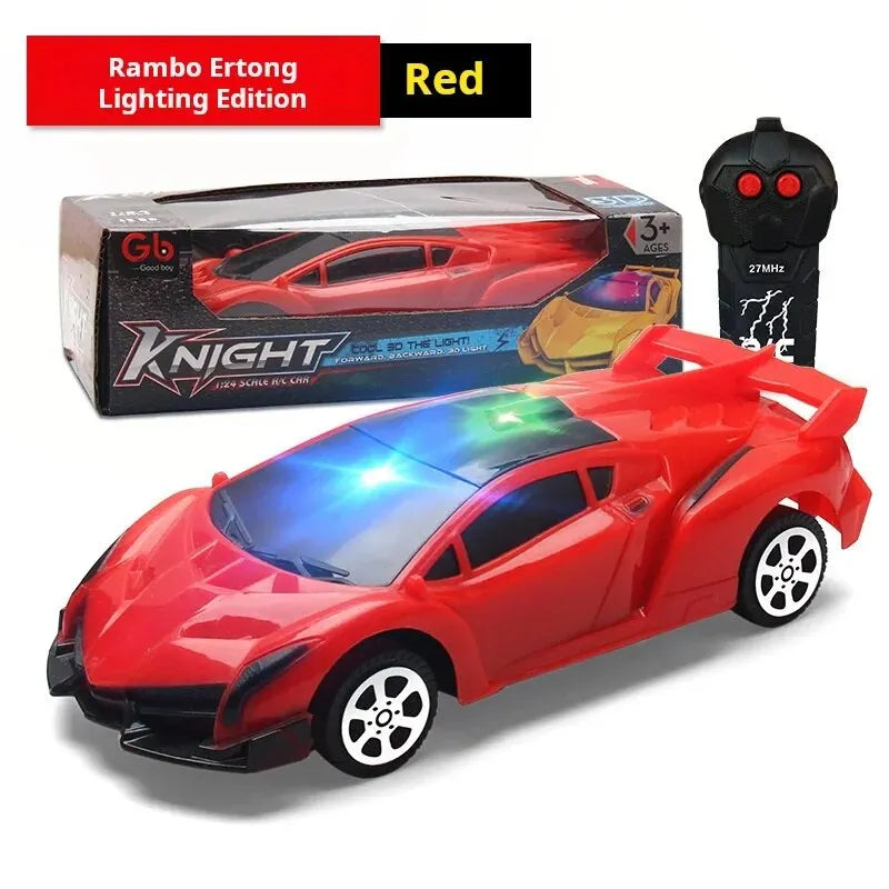 Two Channel Mini Remote Control Remote Children's Toy Car New Year's Birthday Gift Without Battery