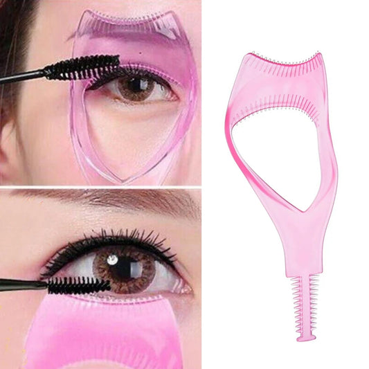 Mascara Baffle Template Shaper Assistant Make Up Tool Eyelash Comb Make Up Brush Shaping Card Stencil Beauty Makeup Products