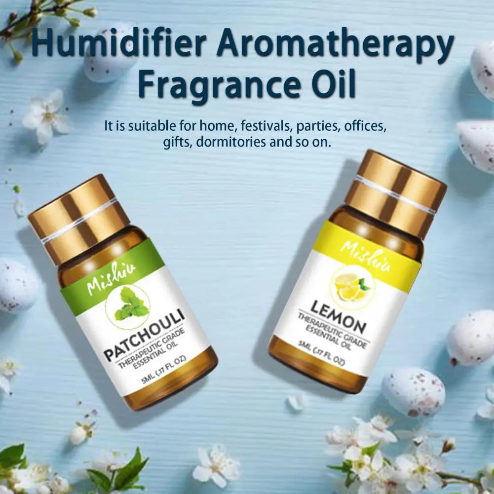 5ml Aromatherapy Oil Plant Extracts Natural Ingredients Soothing Diffuser Humidifier Aromatherapy Essential Oil Home Supplies