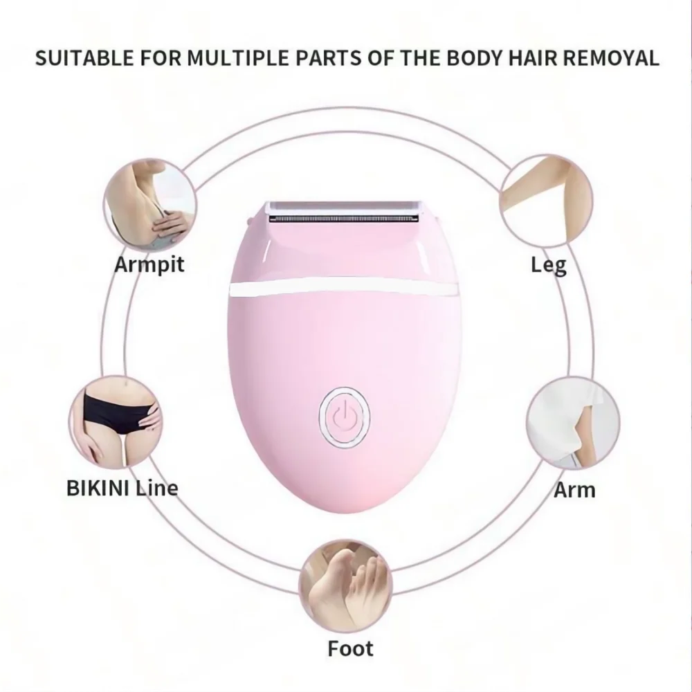 Electric Shaver for women Hair Remover Hair remover Multi-functional shaver for home portable battery