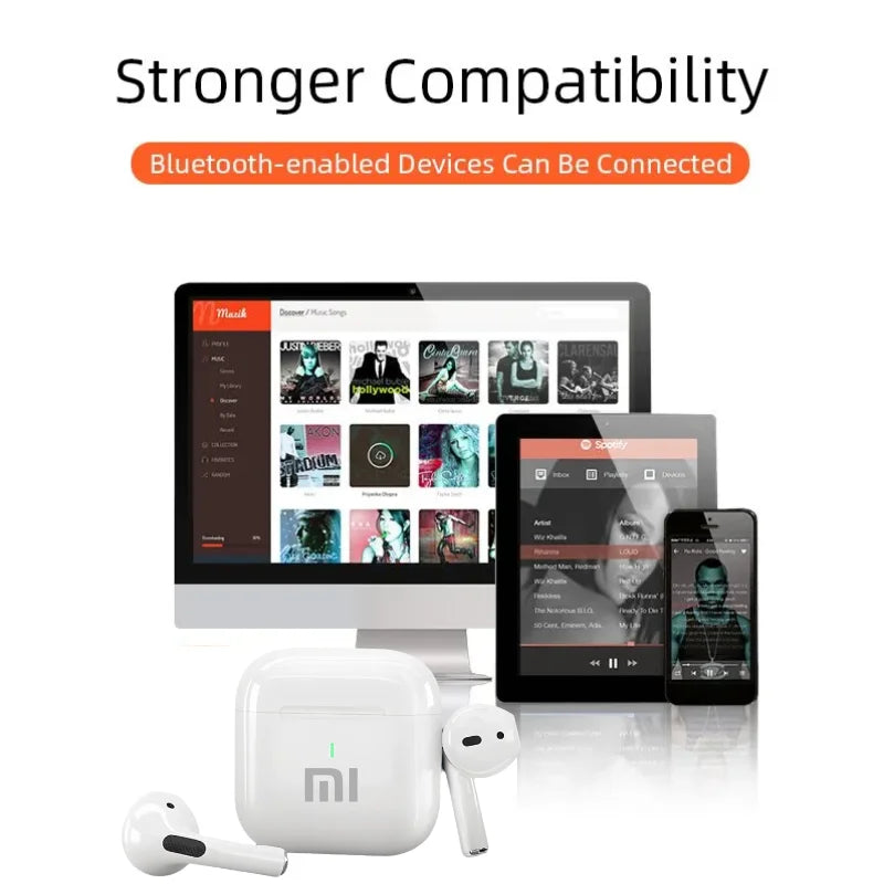 Xiaomi Mijia Earbuds Noise Cancelling Headphone for airpods True Wireless Earphone Bluetooth 5.3 Headset Stereo In-Ear Handsfree