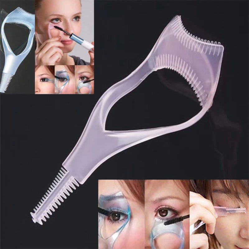 Mascara Baffle Template Shaper Assistant Make Up Tool Eyelash Comb Make Up Brush Shaping Card Stencil Beauty Makeup Products