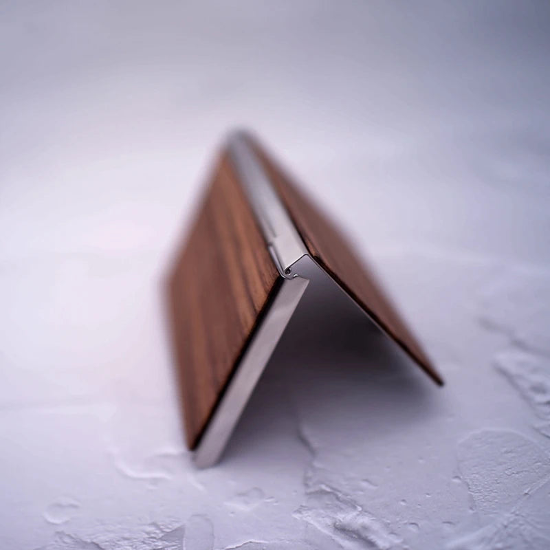 Professional Wood Business Card Holder Pocket Business Card for Case Business Card for Carrier Business Card Holder
