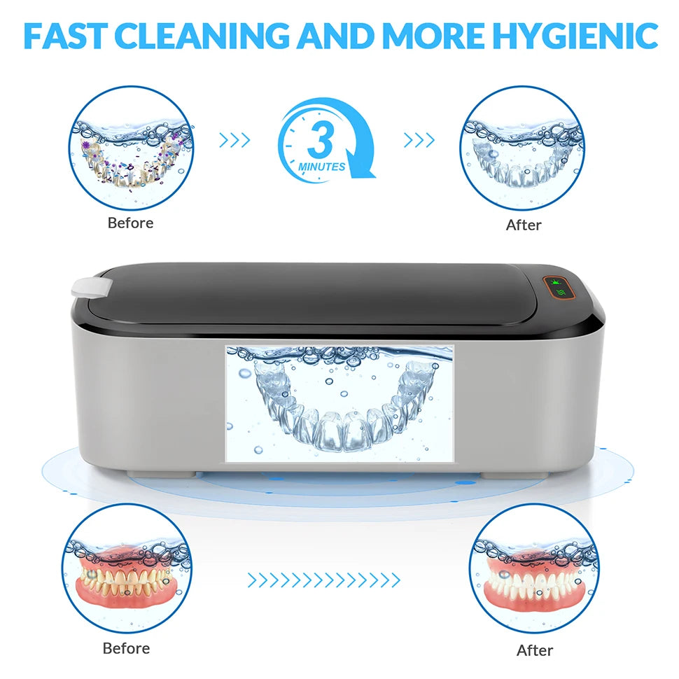 Contact Lens Cleaner Glass Washer Ultrasonic Jewelry Vibrator High Frequency Wash Machine Ultrasound Clean Ultra Sonic Scrubber