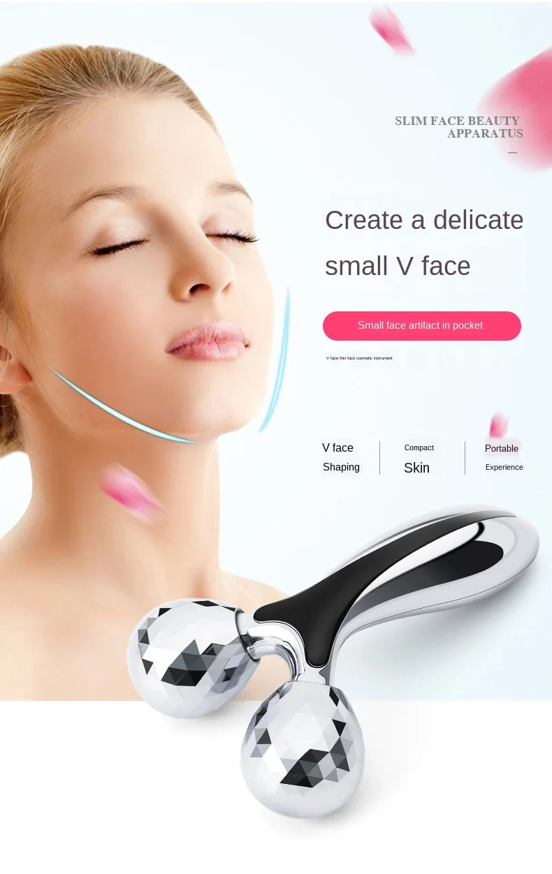3D Thin Face Useful Product Roller V Facial Part Massage Instrument Beauty Instrument Lifting Firming Men Women Eye Massage
