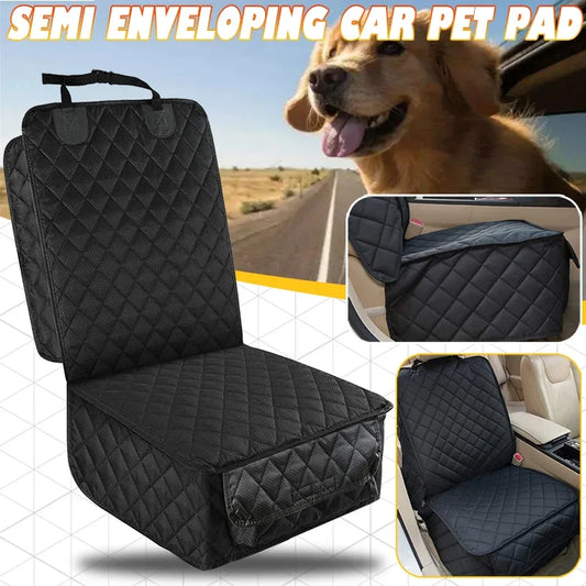 Front Row Car Pet Mat Seat Protective Cover Waterproof Anti-Scratch Co-pilot Seat Cover Cat Dog Car Seat Cushion Car Accessories