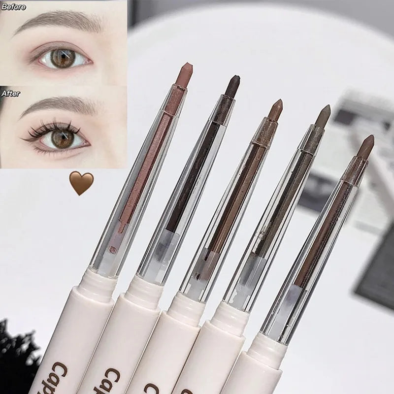 Matte Eye Shadow Lying Silkworm Gel Pen Natural Tea Brown Quick Drying Eye Liner Pencil Waterproof Beauty Cosmetics Women Makeup