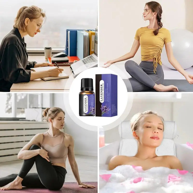 Aromatherapy Oil Natural Aromatherapy Oils For Diffuser Humidifier 10ml Car Air Freshener Clothes Hair Fragrance Oils For