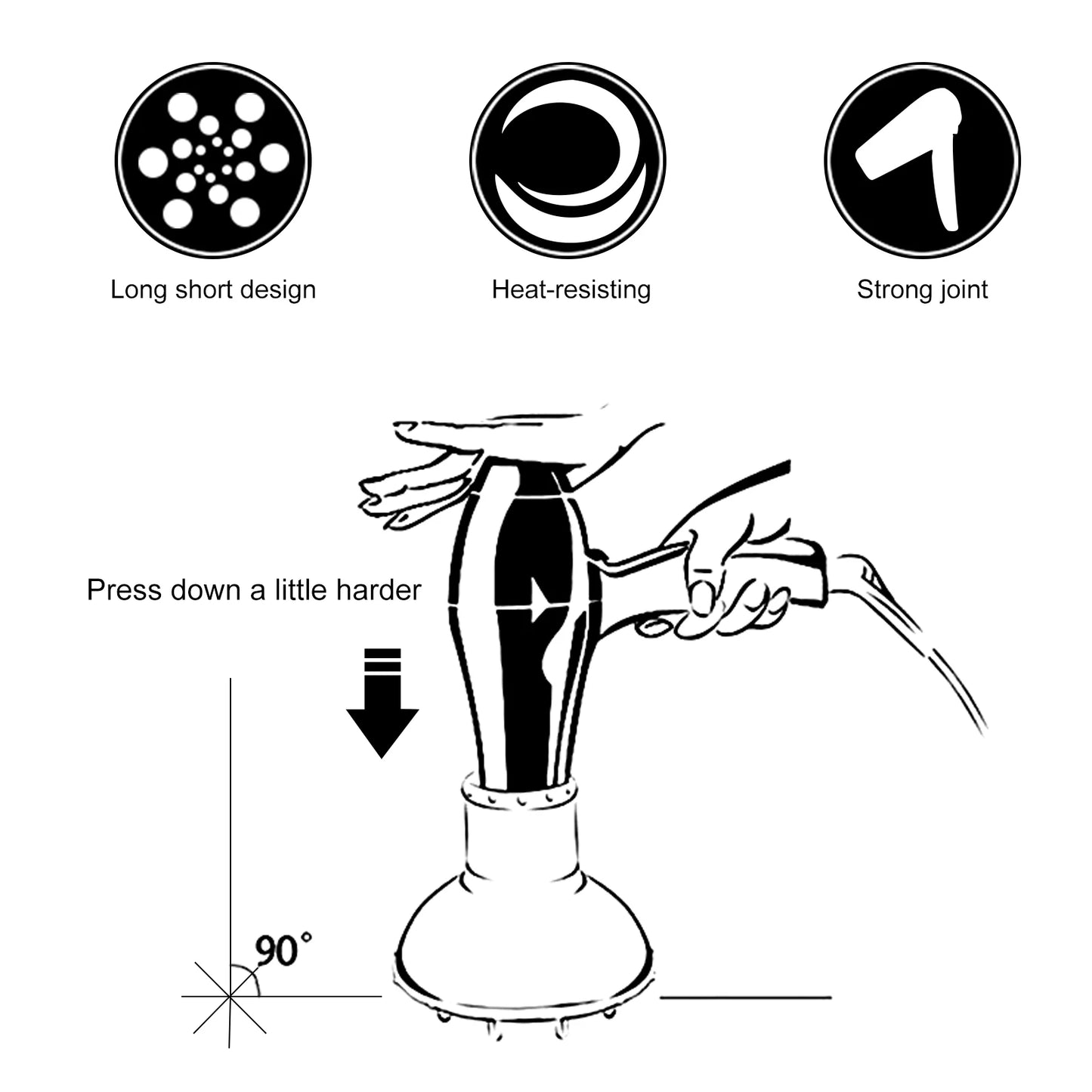 Barbertop Hairdryer Diffuser Cover Temperature Resistant Silica Hairdressing Curly Styling Hair Care Salon