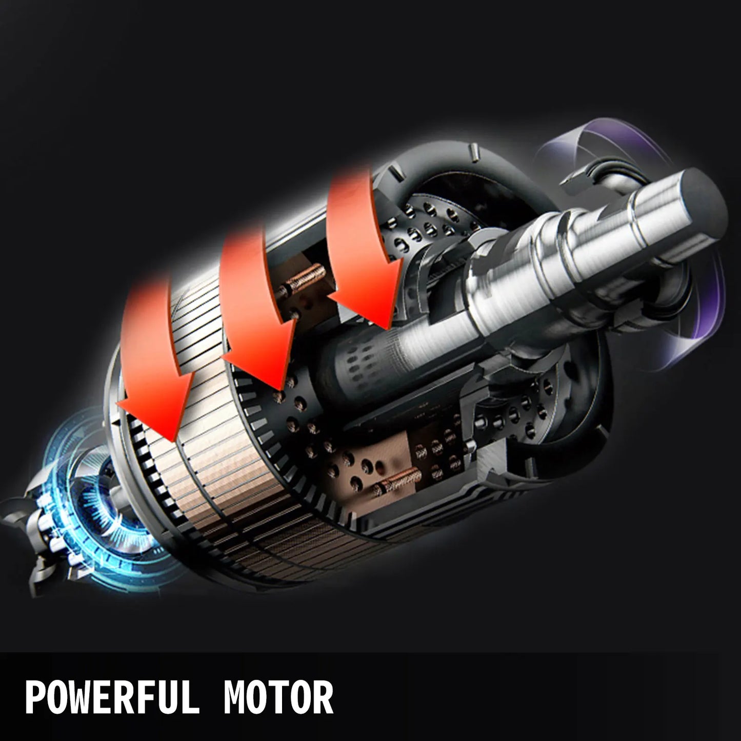 VEVOR Electric Meat Grinder 850W 122Kg/H Meat Mincer 190 r/min Sausage Maker Stainless Steel Food Mincing Machine for Home