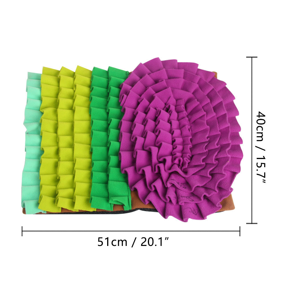 Slow Food Puzzle For Dogs To Relieve Stress And Sniff Pad