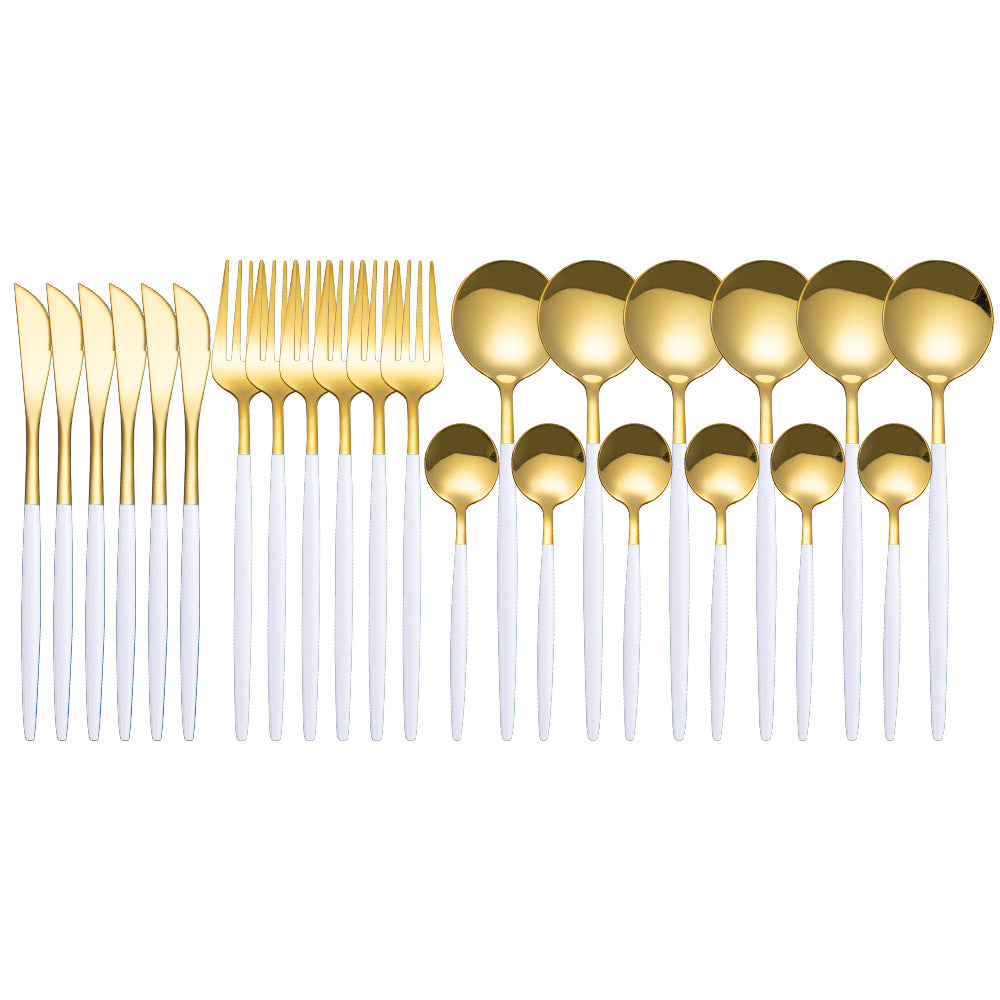 24pcs Luxury Cutlery Set