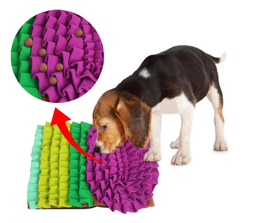 Slow Food Puzzle For Dogs To Relieve Stress And Sniff Pad