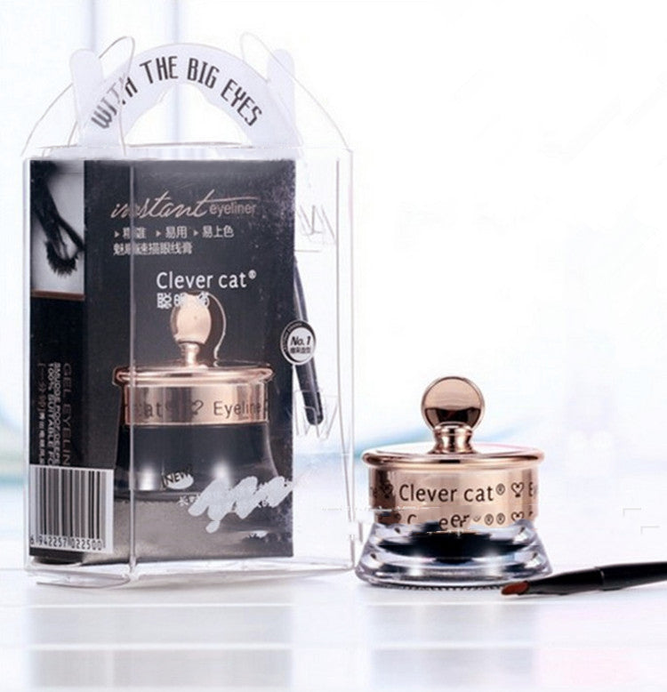 One Cat Charm Pupil Quick Drawing Eyeliner Black